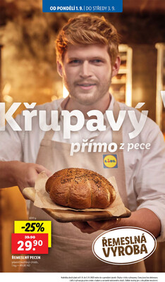Lidl od 1.9. do 3.9.2025