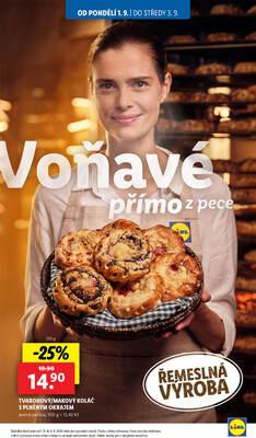 Lidl od 1.9. do 3.9.2025