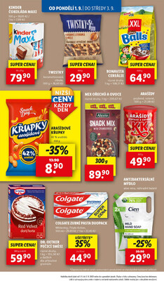Lidl od 1.9. do 3.9.2025