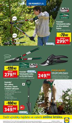 Lidl od 1.9. do 3.9.2025
