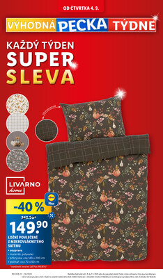 Lidl Čtvrtek od 4.9. do 7.9.2025