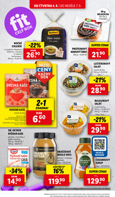 Lidl Čtvrtek od 4.9. do 7.9.2025