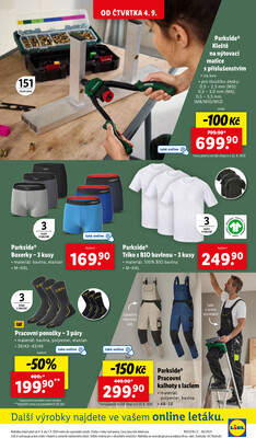 Lidl Čtvrtek od 4.9. do 7.9.2025