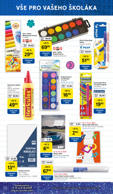 Tesco supermarkety od 3.9. do 9.9.2025