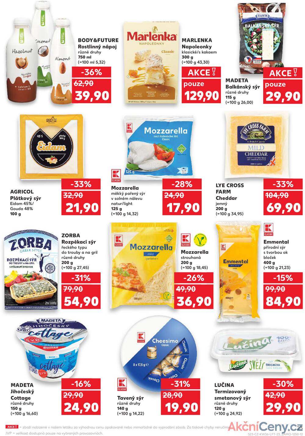 Leták Kaufland - Kaufland 3.9. - 9.9. - Kaufland - Třeboň - strana 23