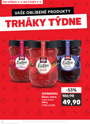 Kaufland 3.9. - 9.9. - Kaufland - Třeboň