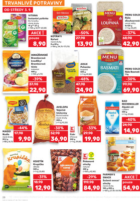 Kaufland 3.9. - 9.9. - Kaufland - Sokolov