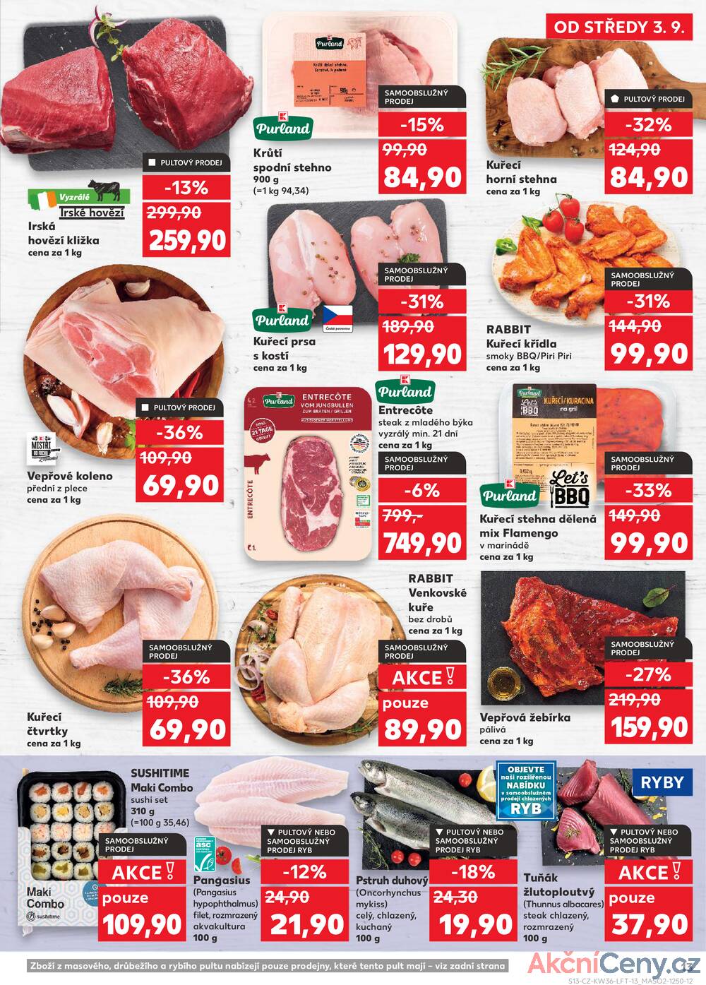 Leták Kaufland - Kaufland 3.9. - 9.9. - Kaufland - Blansko - strana 13
