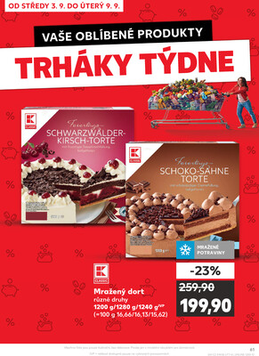 Kaufland 3.9. - 9.9. - Kaufland - Blansko