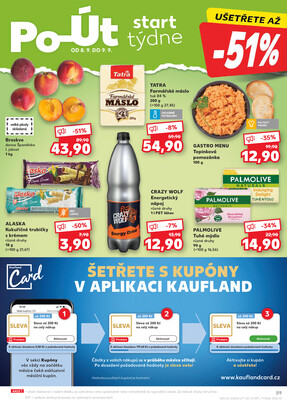 Kaufland 3.9. - 9.9. - Kaufland - Zábřeh na Moravě