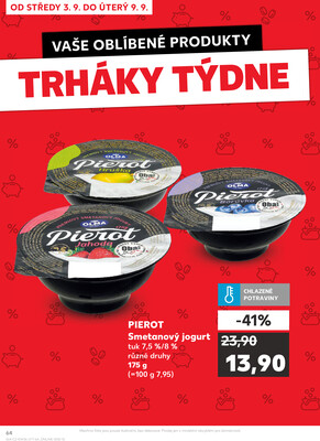 Kaufland 3.9. - 9.9. - Kaufland - Zábřeh na Moravě