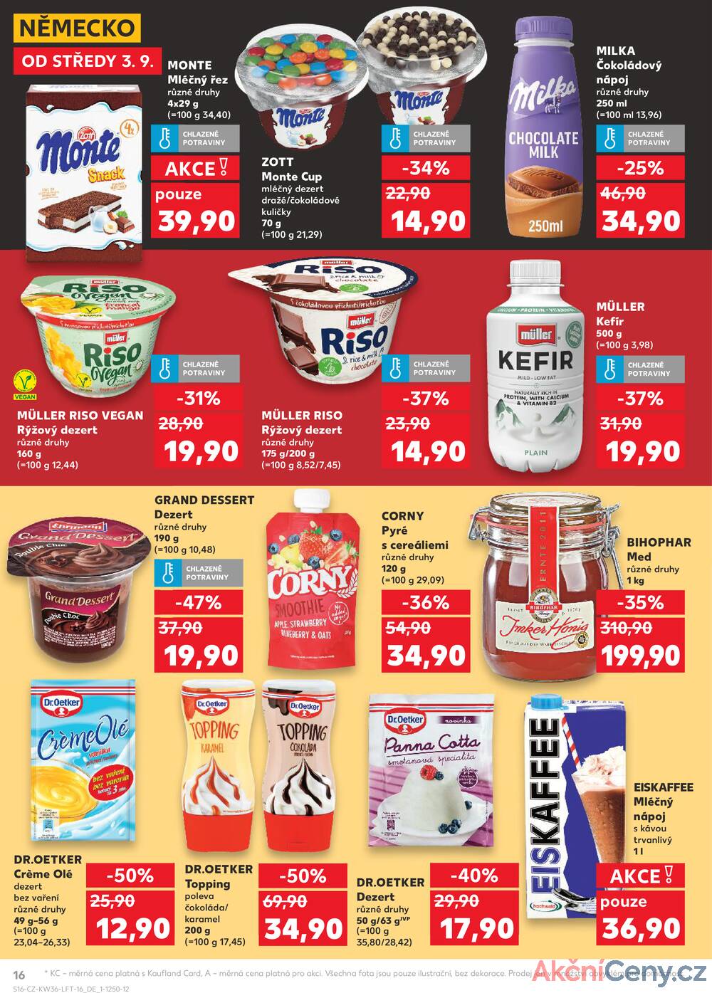 Leták Kaufland - Kaufland 3.9. - 9.9. - Kaufland - Olomouc - Štursova - strana 16