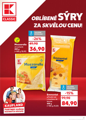 Kaufland 3.9. - 9.9. - Kaufland - Olomouc - Štursova