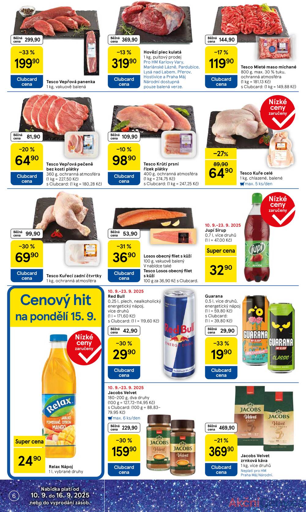 Leták Tesco - Tesco malé hypermarkety od 10.9. do 16.9.2025 - strana 6 Leták Tesco - Tesco malé hypermarkety od 10.9. do 16.9.2025 - strana 6