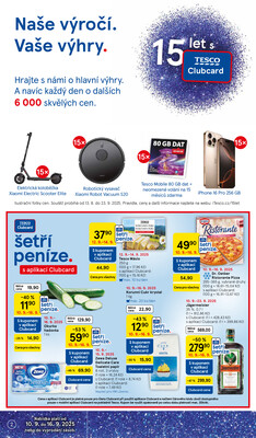 Tesco malé hypermarkety od 10.9. do 16.9.2025