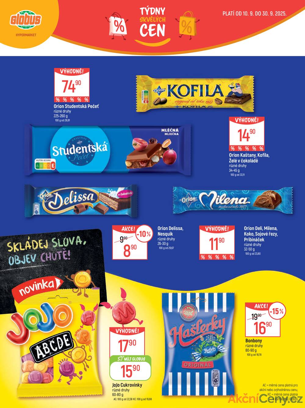 Leták Globus - Akční leták Globus 10.9. - 30.9.2025 - Globus Opava - strana 12