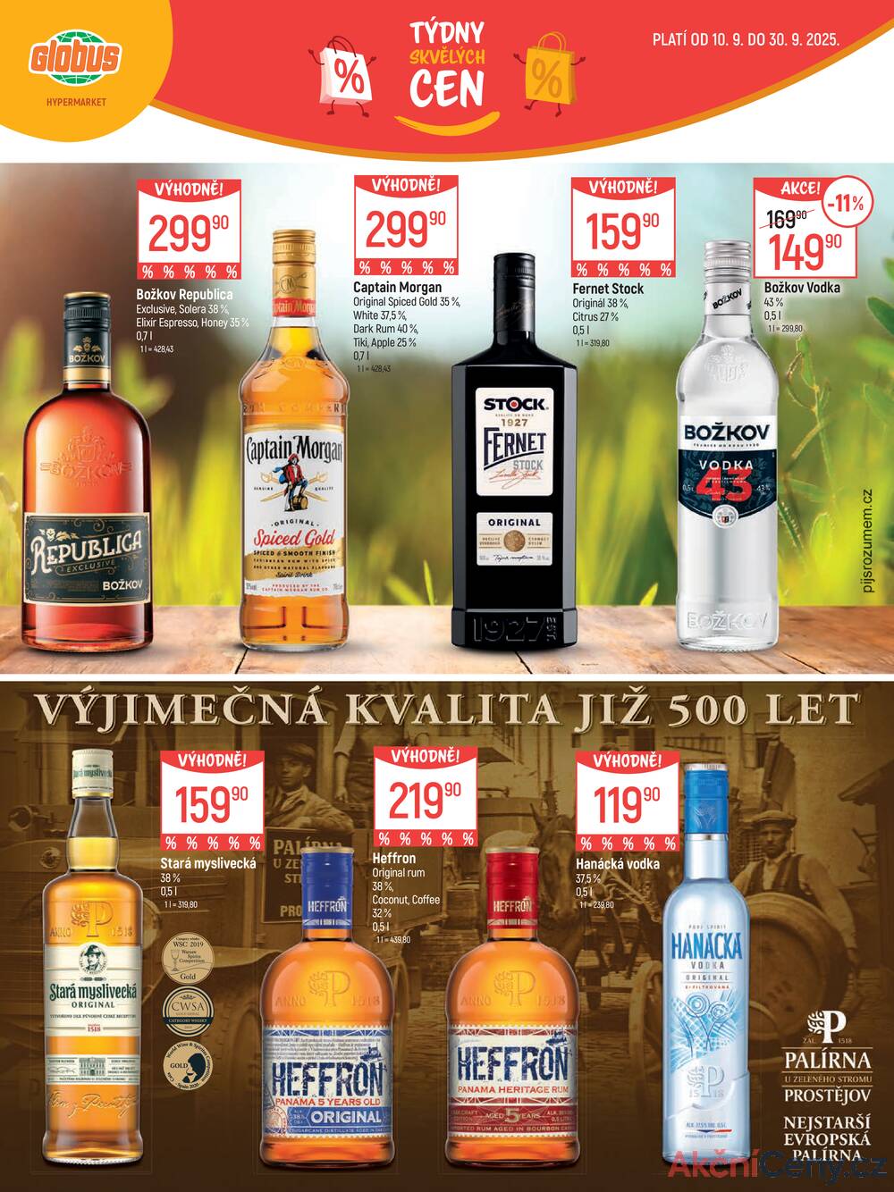 Leták Globus - Akční leták Globus 10.9. - 30.9.2025 - Globus Opava - strana 16