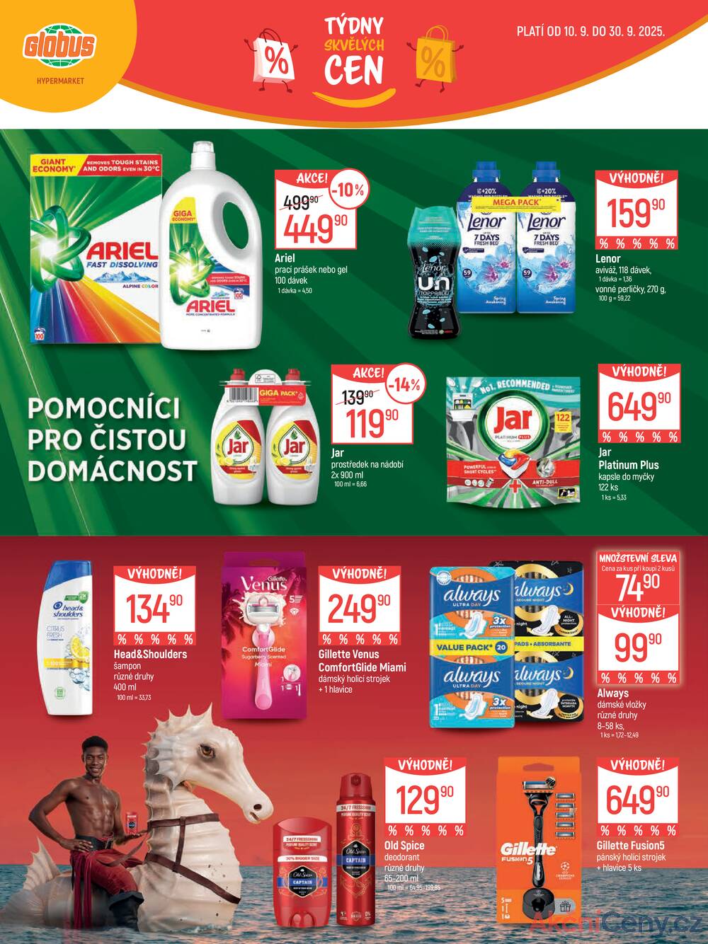 Leták Globus - Akční leták Globus 10.9. - 30.9.2025 - Globus Brno Ivanovice - strana 23