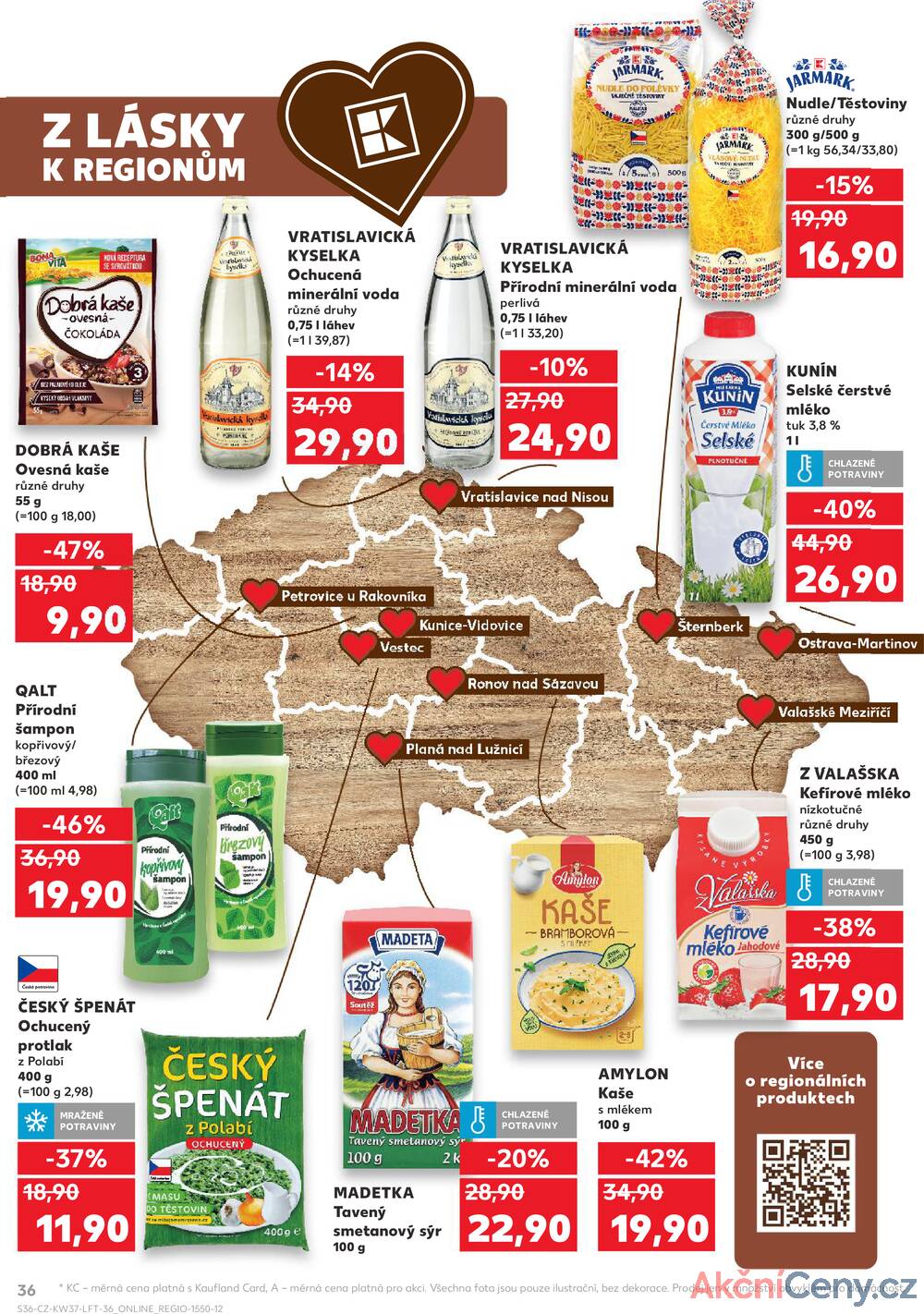 Leták Kaufland - Kaufland 10.9. - 16.9. - Kaufland - Praha 12 (Modřany) - strana 36