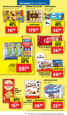 Lidl od 8.9. do 10.9.2025