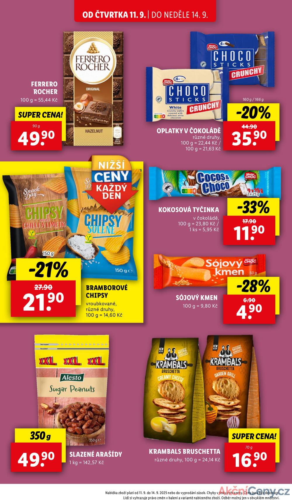 Leták Lidl - Lidl Čtvrtek od 11.9. do 14.9.2025 - strana 28