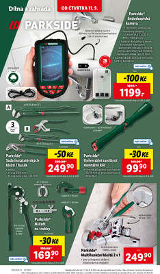 Lidl Čtvrtek od 11.9. do 14.9.2025