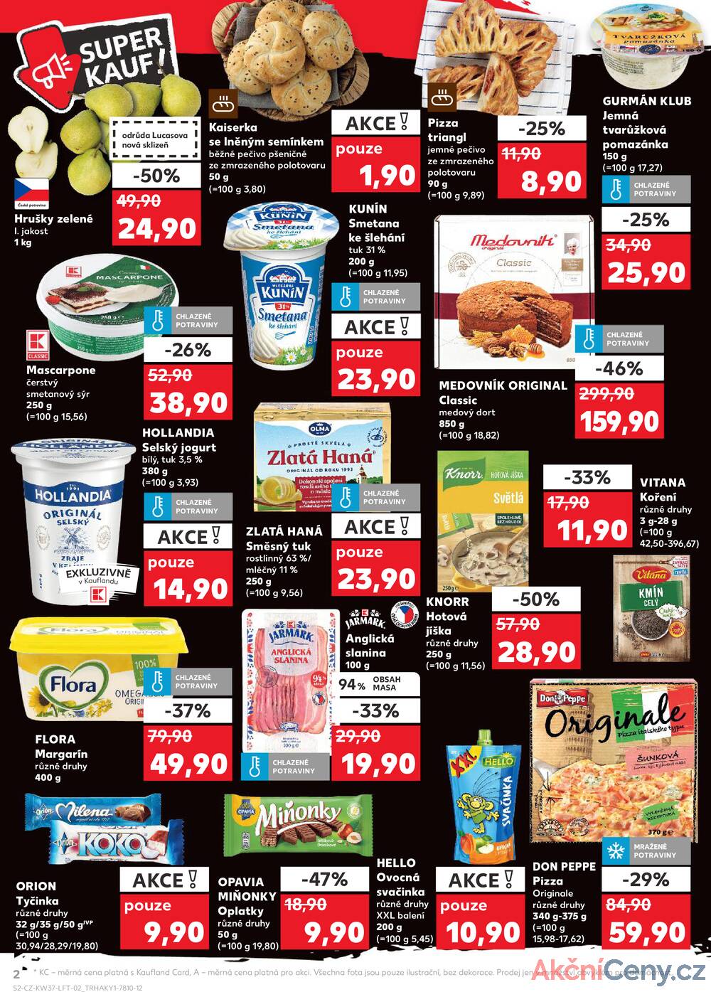 Leták Kaufland - Kaufland 10.9. - 16.9. - Kaufland Praha Čestlice - strana 2
