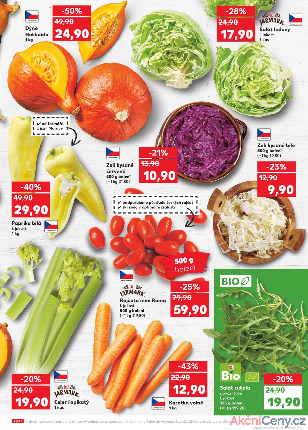 Leták Kaufland - Kaufland 10.9. - 16.9. - Kaufland Praha Čestlice - strana 9