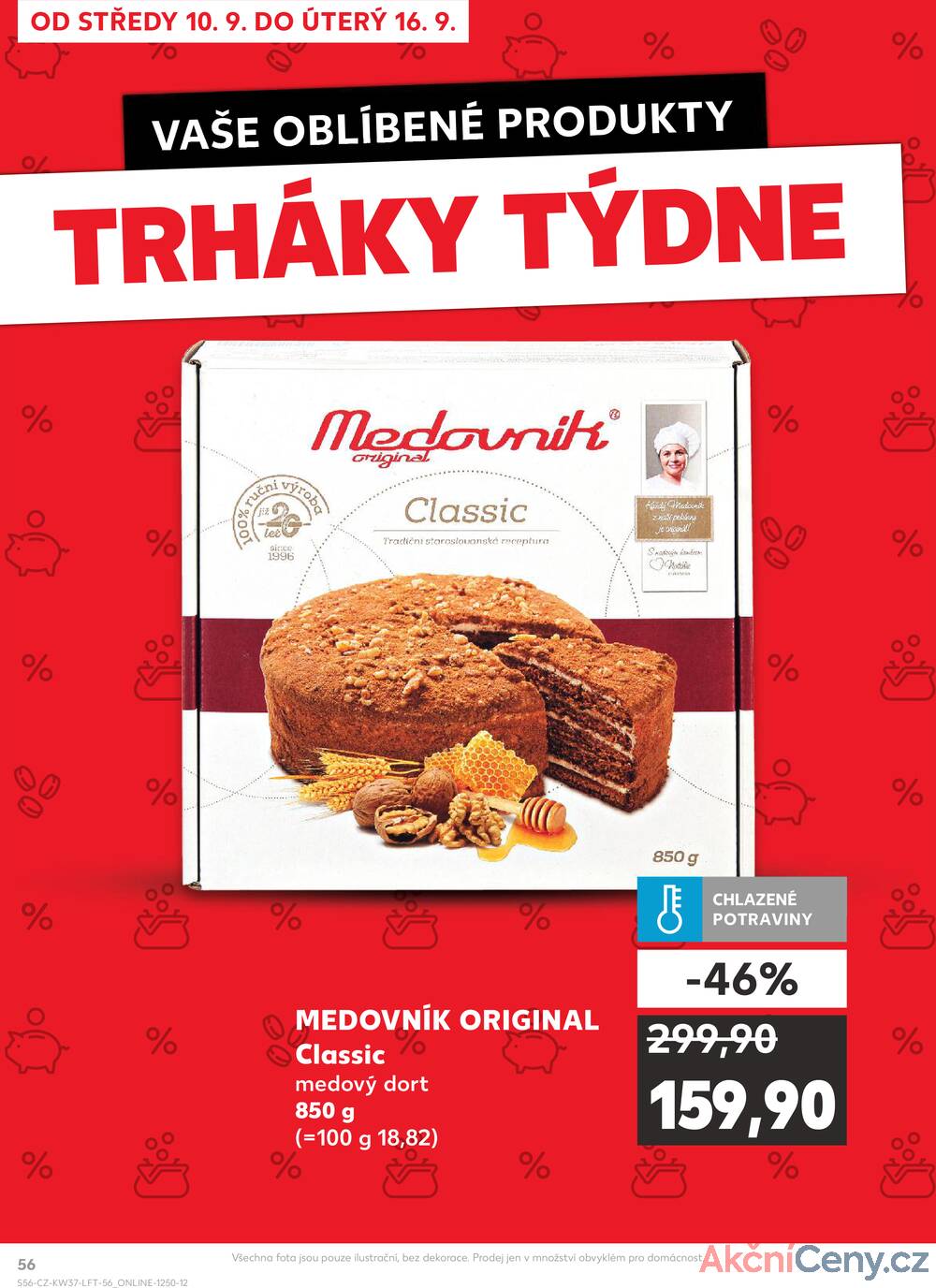 Leták Kaufland - Kaufland 10.9. - 16.9. - Kaufland Praha Čestlice - strana 56