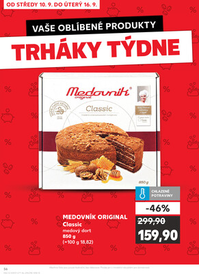 Kaufland 10.9. - 16.9. - Kaufland Praha Čestlice