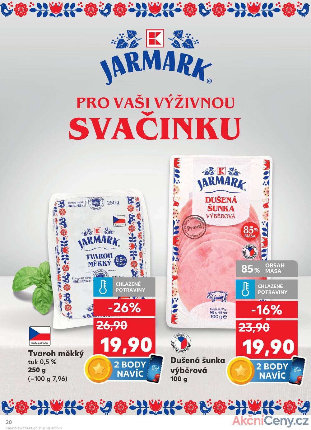 Leták Kaufland - Kaufland 10.9. - 16.9. - Kaufland - Ostrov - Jáchymovská - strana 20