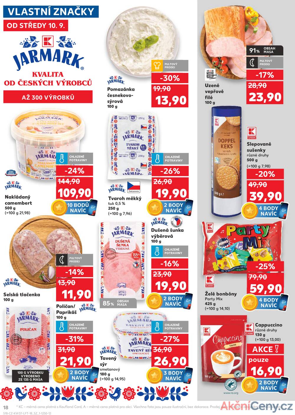 Leták Kaufland - Kaufland 10.9. - 16.9. - Kaufland - Vrchlabí - strana 18