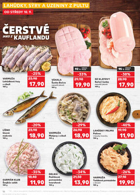 Kaufland 10.9. - 16.9. - Kaufland - Vrchlabí