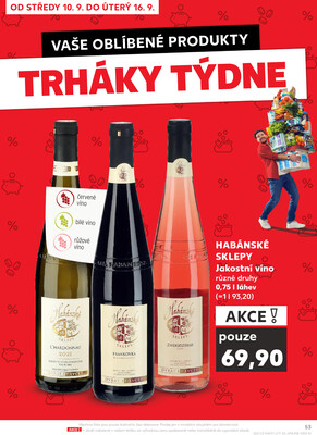 Kaufland 10.9. - 16.9. - Kaufland - Vrchlabí