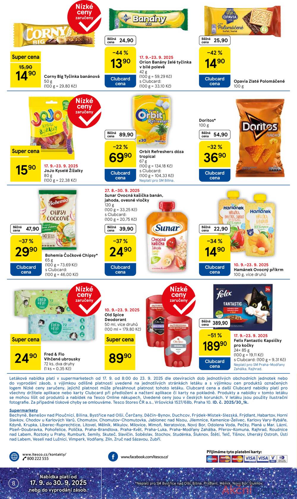 Leták Tesco - Tesco supermarkety od 17.9. do 23.9.2025 - strana 8