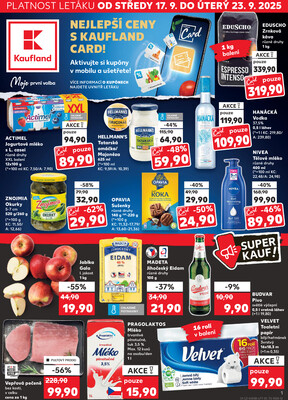 leták Kaufland