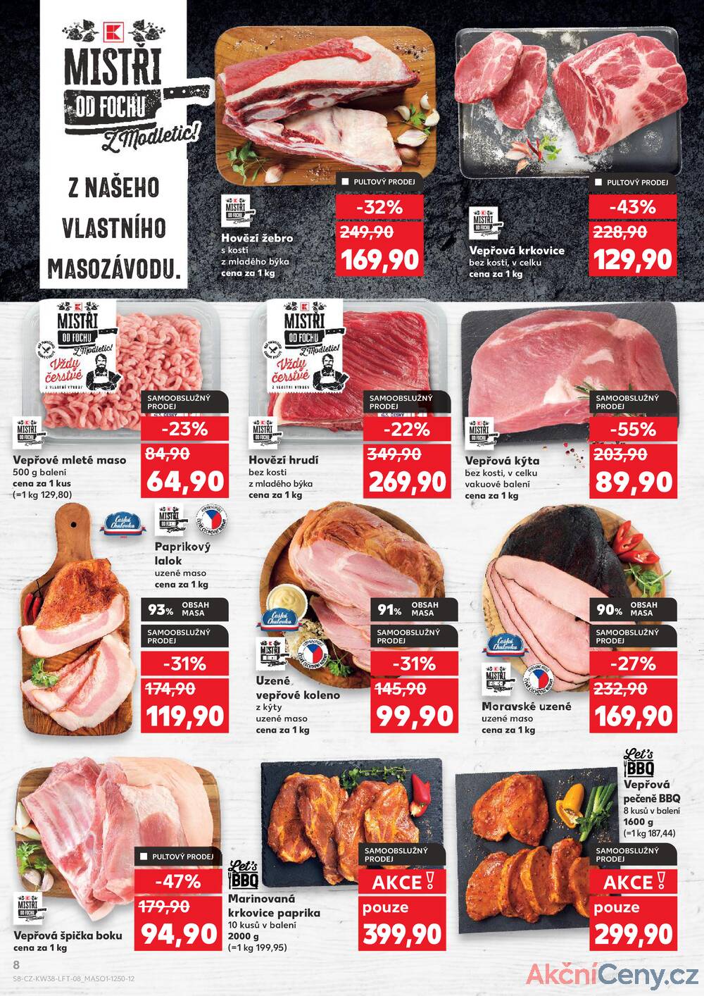 Leták Kaufland - Kaufland 17.9. - 23.9. - Kaufland - Rakovník (ul. Luženská) - strana 8