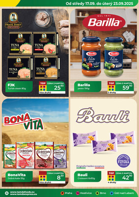 Tamda Foods od 17.9. do 23.9.2025