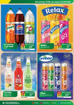 Tamda Foods od 17.9. do 23.9.2025