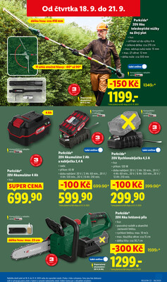 Lidl Čtvrtek od 18.9. do 21.9.2025