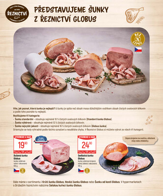 Akční leták Globus 17.9. - 5.10.2025 - Globus Praha - Štěrboholy
