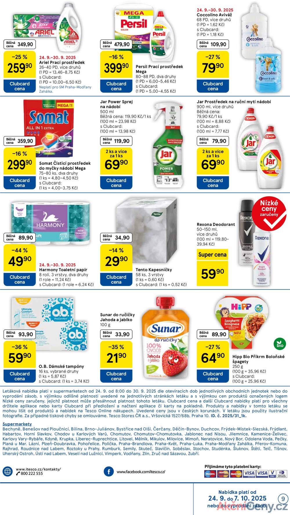 Leták Tesco - Tesco supermarkety od 24.9. do 30.9.2025 - strana 9
