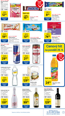 Tesco supermarkety od 24.9. do 30.9.2025