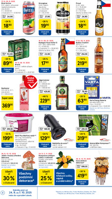 Tesco supermarkety od 24.9. do 30.9.2025