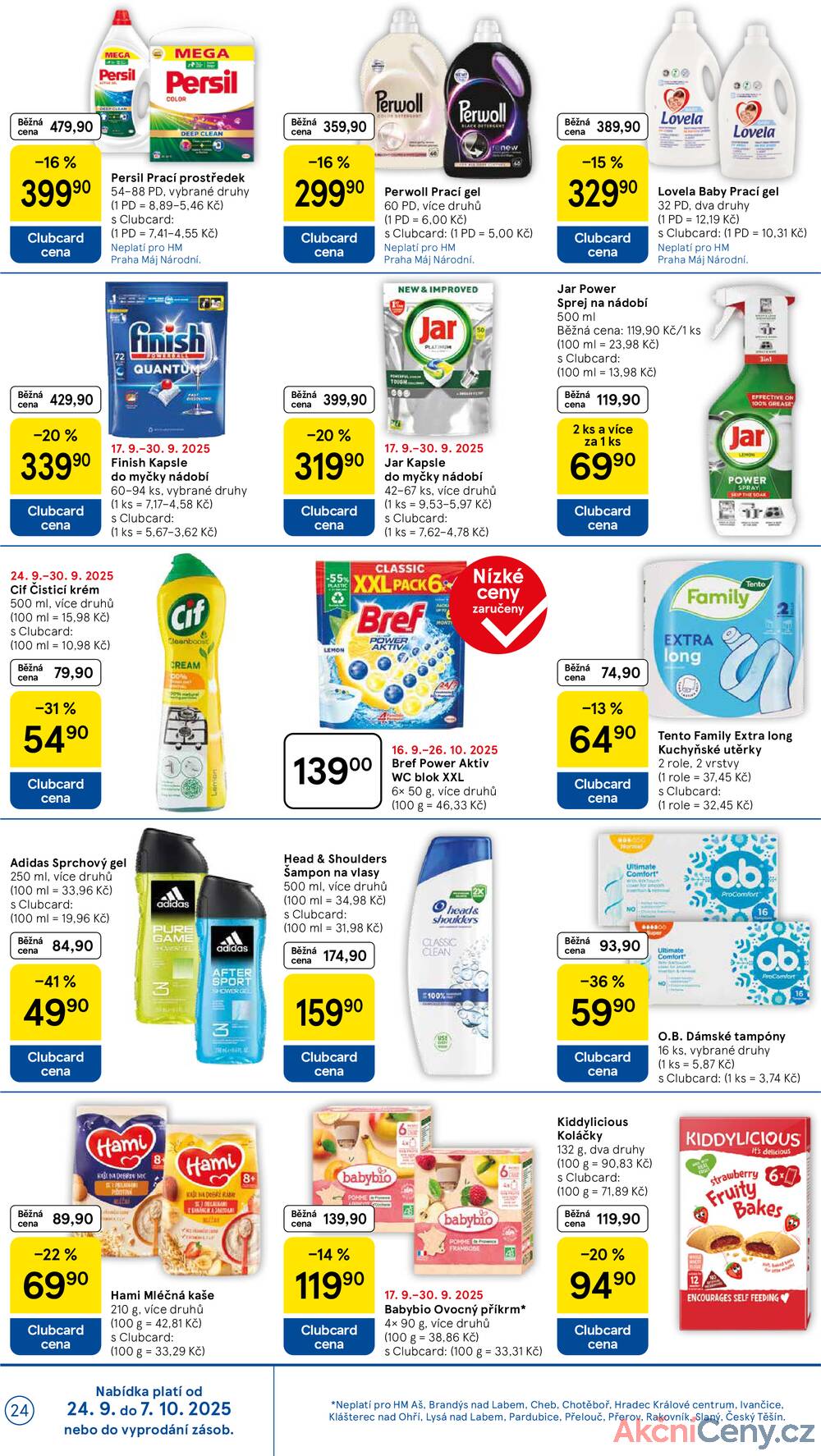 Leták Tesco - Tesco malé hypermarkety od 24.9. do 30.9.2025 - strana 24