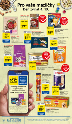 Tesco malé hypermarkety od 24.9. do 30.9.2025