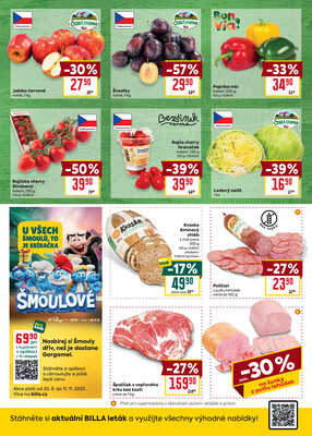 Billa malý leták od 24.9. do 30.9.2025