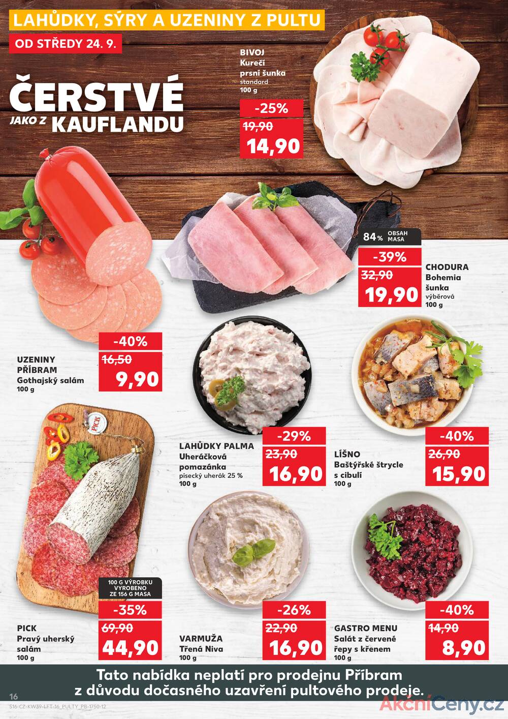 Leták Kaufland - Kaufland 24.9. - 30.9. - Kaufland - Trutnov - strana 16