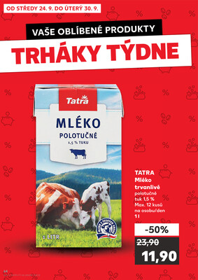 Kaufland 24.9. - 30.9. - Kaufland - Ostrava - Poruba
