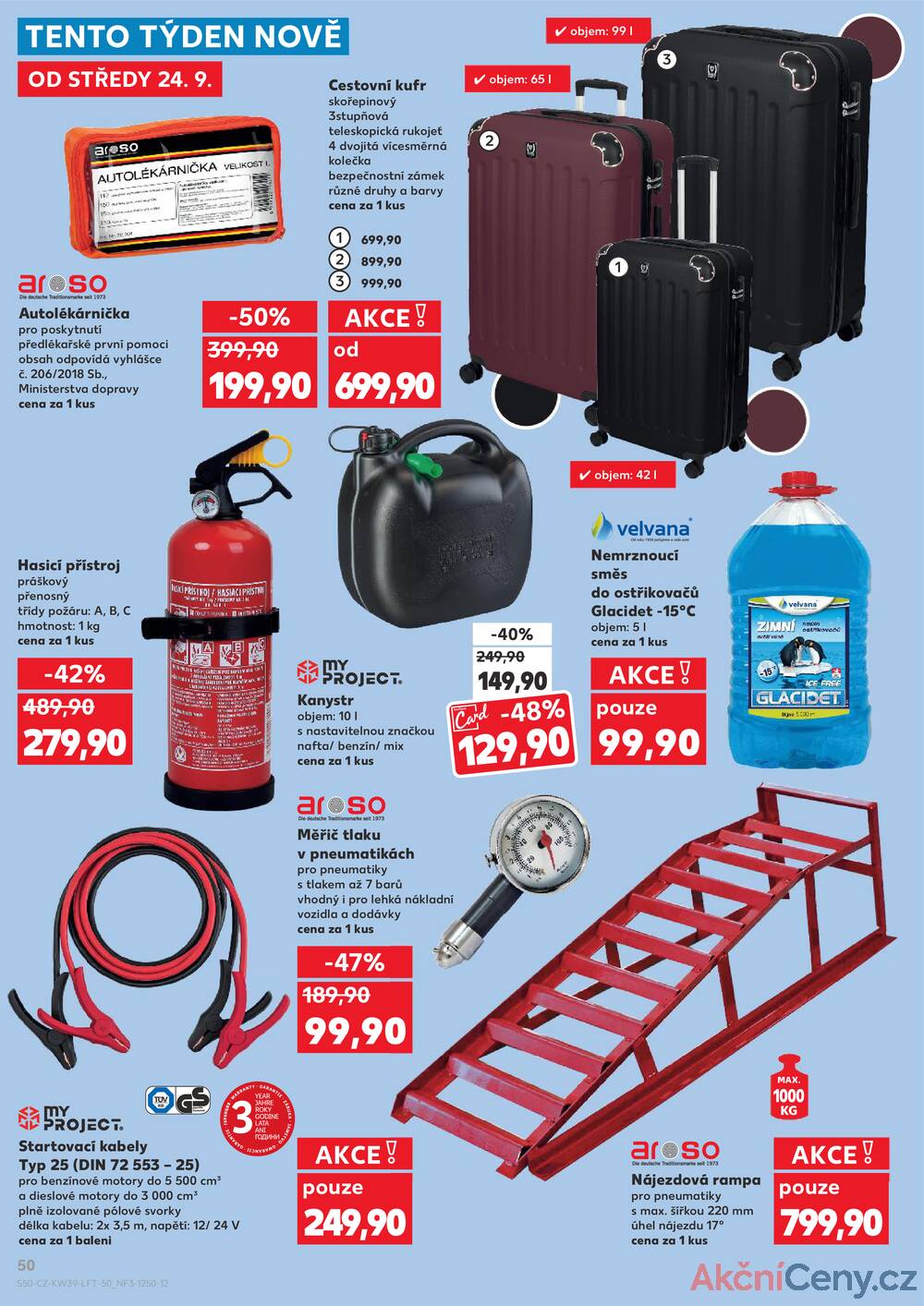 Leták Kaufland - Kaufland 24.9. - 30.9. - Kaufland - Přerov Lýsky - strana 50